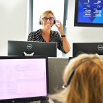 Medewerker bij Klant Contact Centrum van KBK bouwgroep