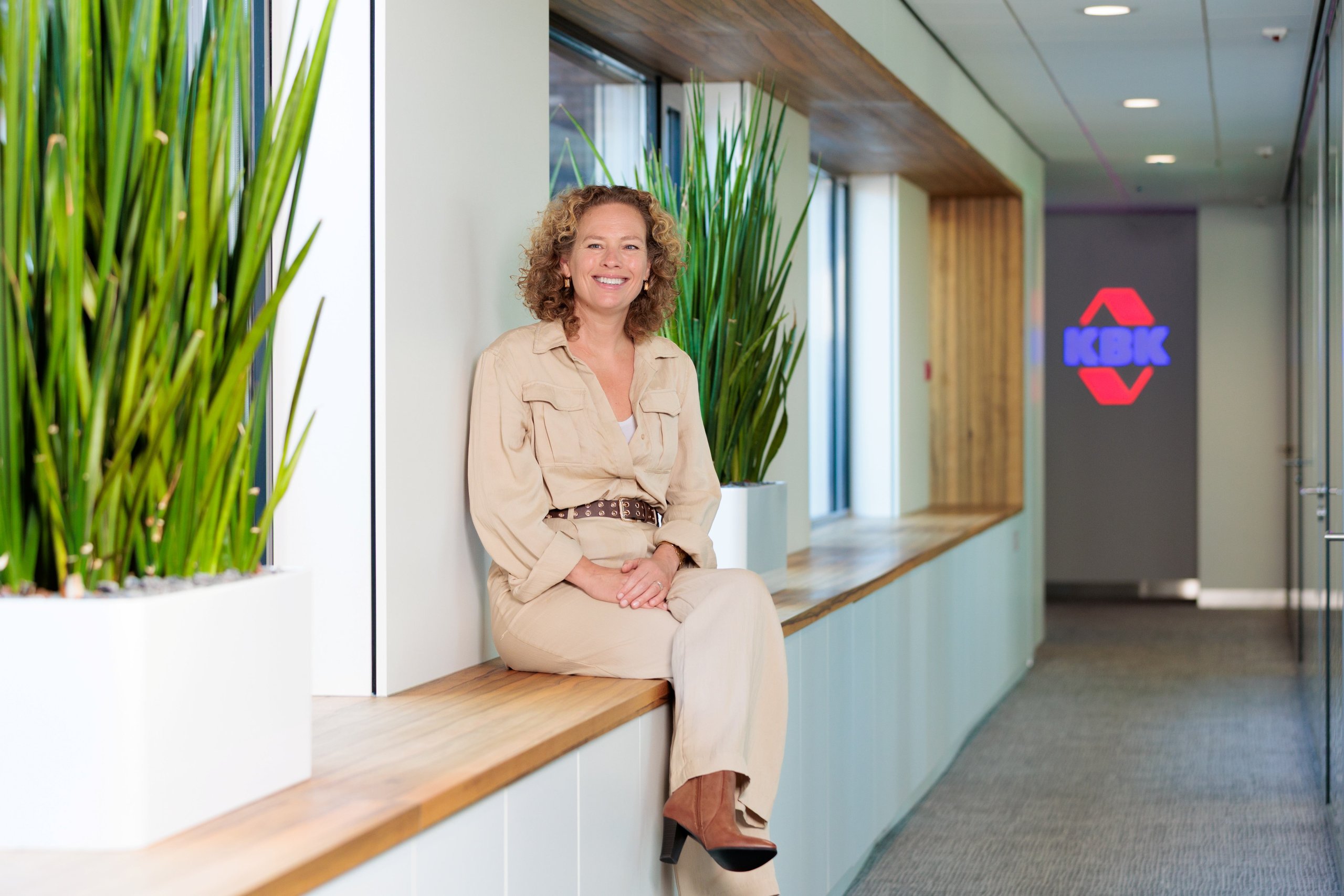 HR-directeur in de hal van KBK